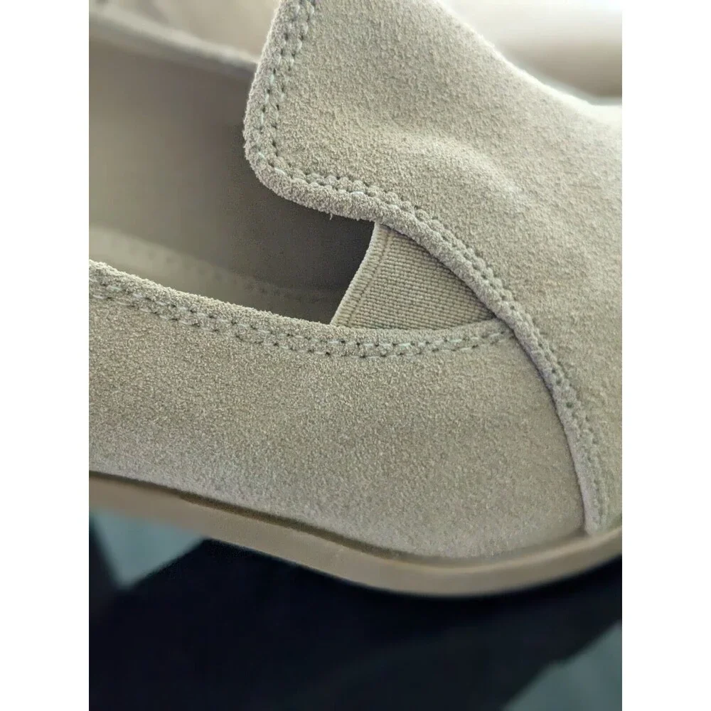 Joie Shoes Womens Sz 9.5 Wevenly Casual Comfort Tan Suede Block Heels Academia